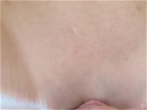 pov - light-haired honey Brooke Logan choking on humungous schlong